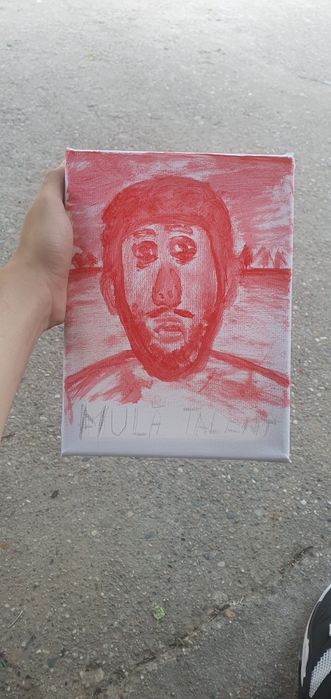 auto portret mula talent