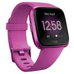 Ceas smartwatch Fitbit Versa Lite,Mulberry/Mulberry Aluminum,Bluetooth