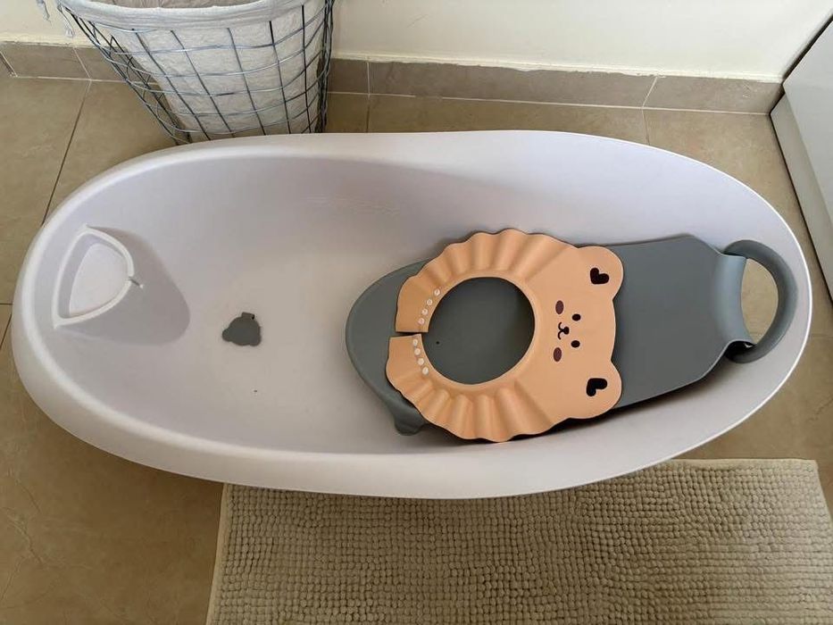 Vand cadita bebelusi 0-9 luni cu protectie cap