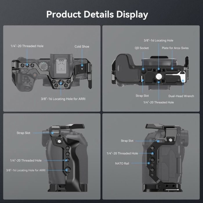 Клетка SmallRig для Canon EOS R8