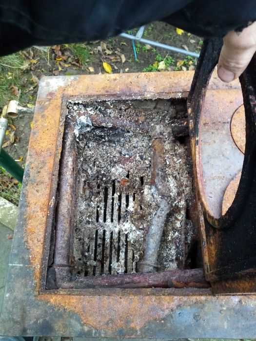 Печка на дърва за ремонт