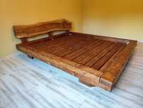 Pat lemn masiv vintage rustic