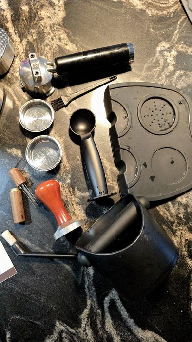 Espressor cafea COOK-IT Inox, 20 Bar, 1350 W, 1, 3L, Pompa italiana, S