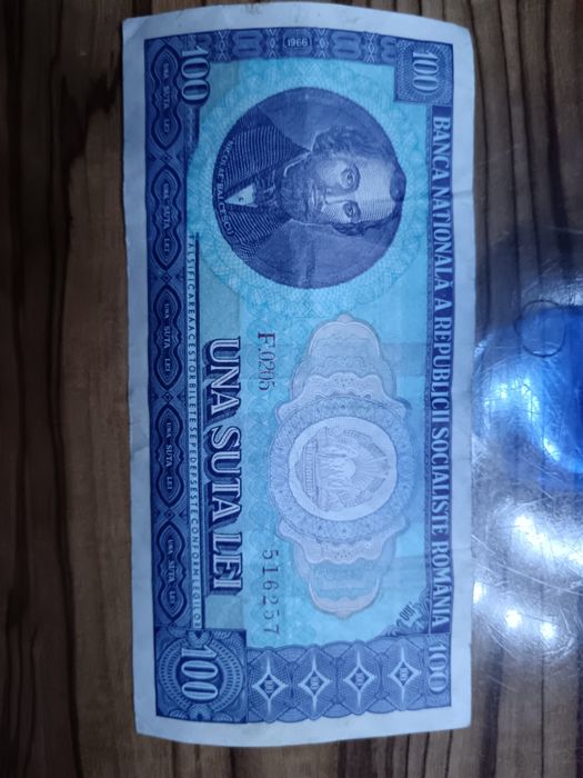 Bacona 100 lei din 1966