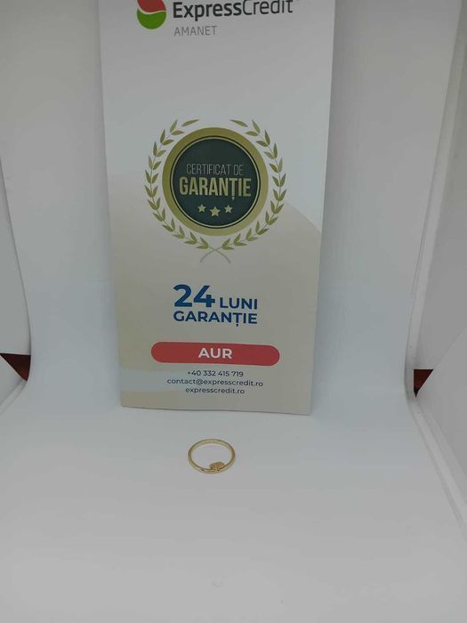 Inel aur 14k 2.10g (33200/30 Pacurari 2) Garantie 2 ani!