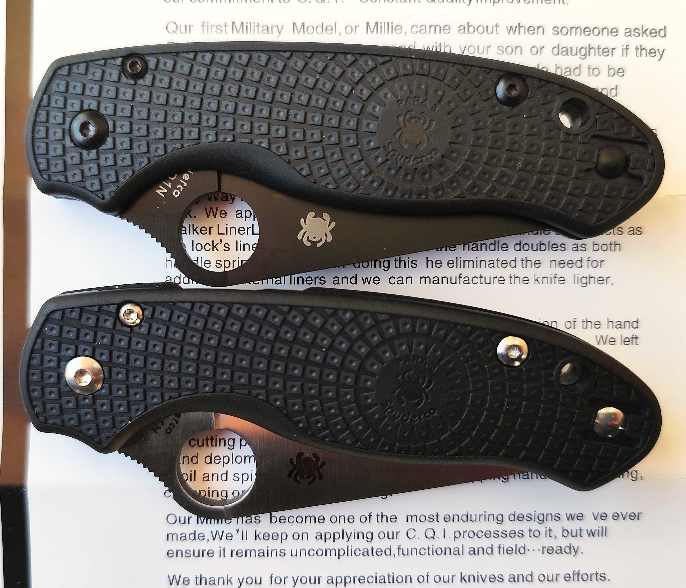 Сгъваем нож Spyderco Para 3 Lightweight