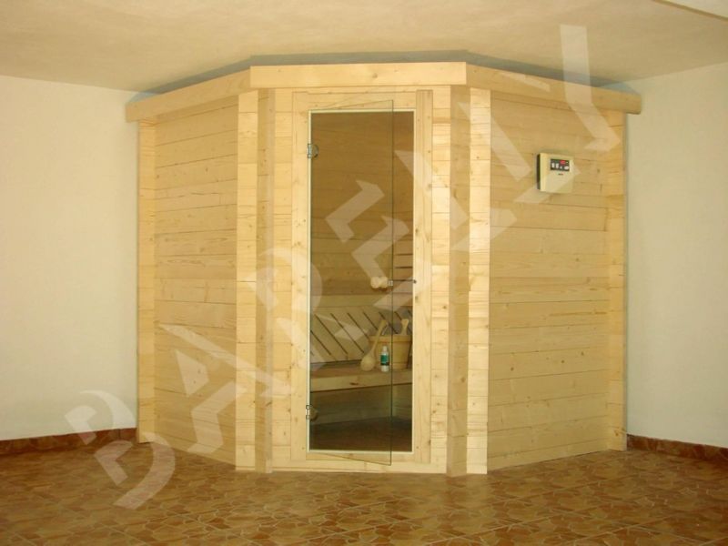 Saune personalizate, traditional- finlandeze, molid masiv, Harvia