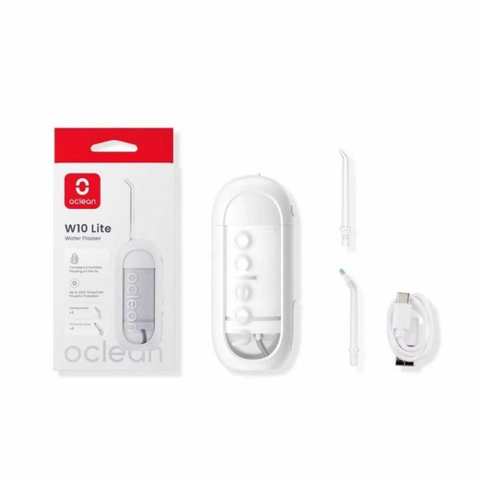 Зъбен душ Oclean W10 Lite, 2бр накрайника, 3 режима, 150мл