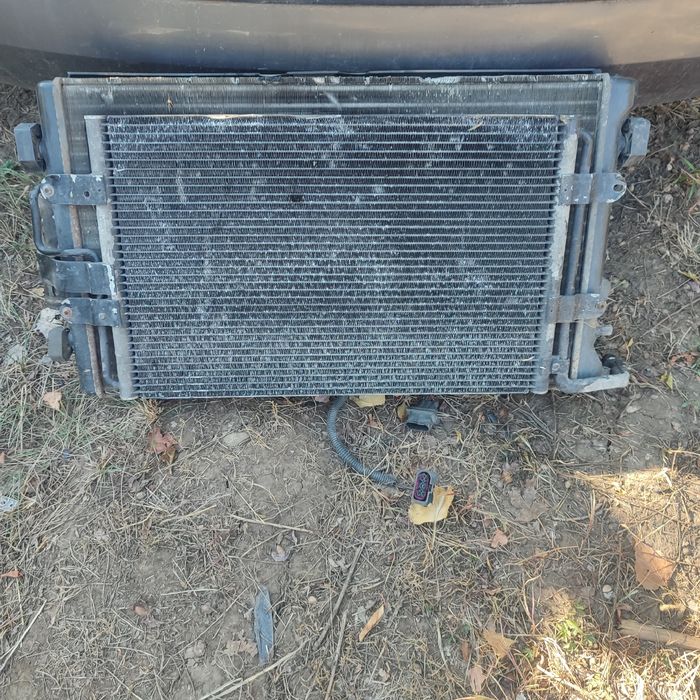 Radiator ac ,și apă cu ventilatoare,ptr Renault Megane 2
