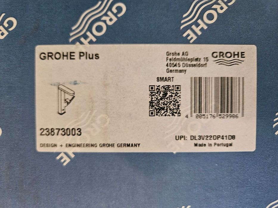 Grohe Plus 23873003, Baterie baie pentru lavoar marimea L