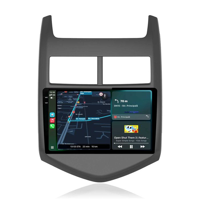 Navigatie Dedicata Chevrolet Aveo (2012-2014), 9Inch, WiFi, Carplay