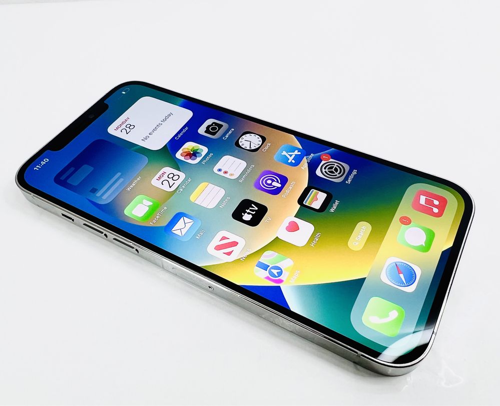 Apple iPhone 12 Pro Max 128GB Silver Перфектен! Гаранция!