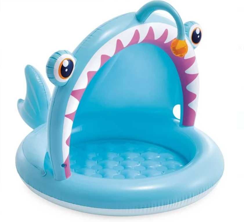 Детски басейн със сенник INTEX, 102х89см