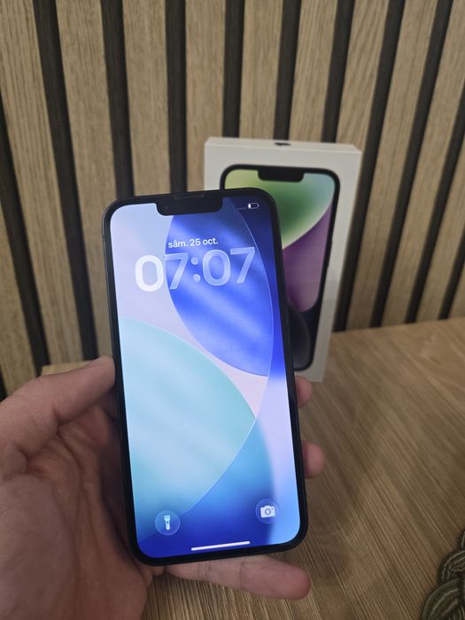 iPhone 14 Midnight 98% baterie originală!