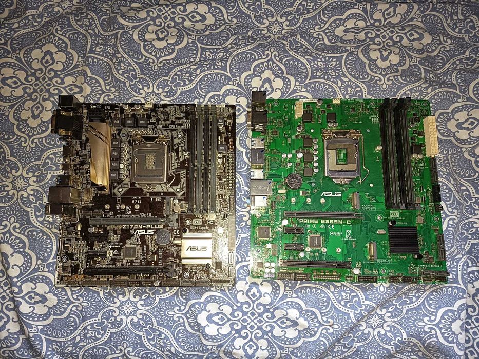 Lot placi de baza cu probleme, gen 7 si gen 8/9, Z170 si B365