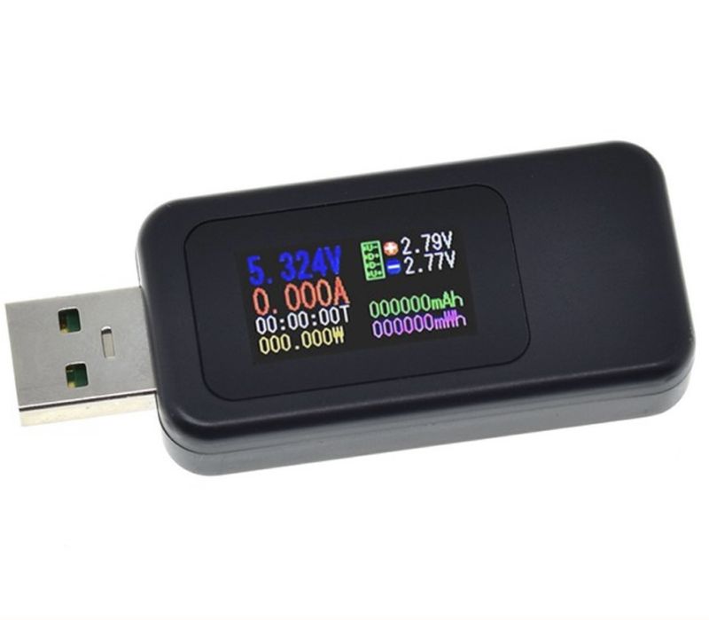 USB-тестер 10 в 1, цифровой вольтмет