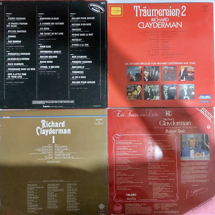 Richard Clayderman vinil 10