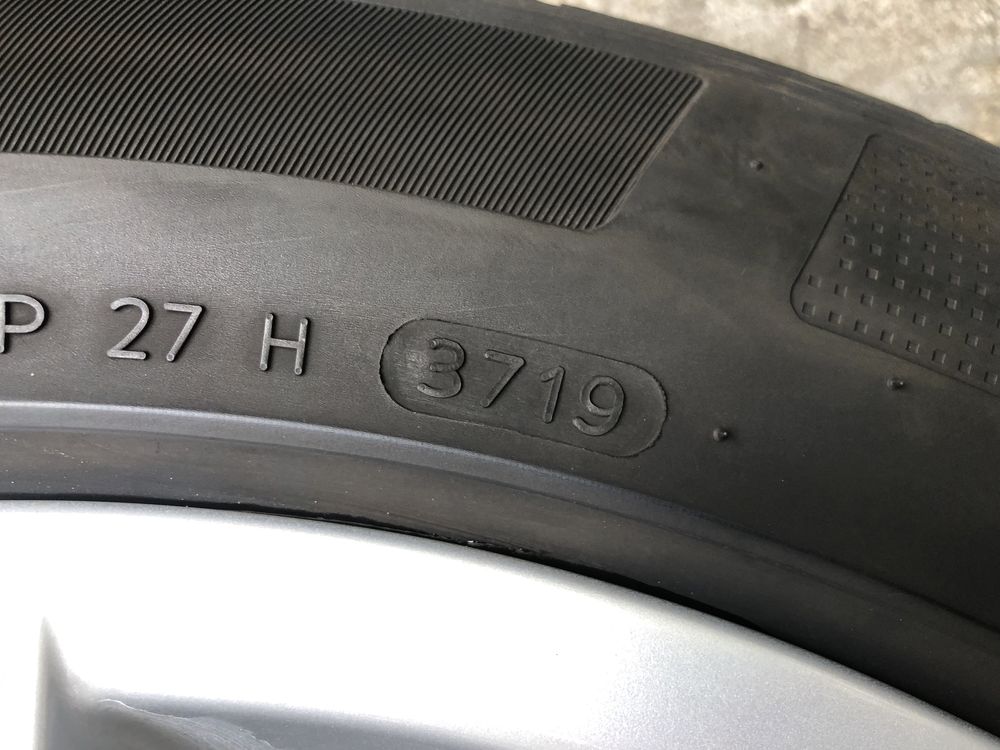 Jante 18 originale Bmw X3 F25 M paket vara Hankook 245/50R18