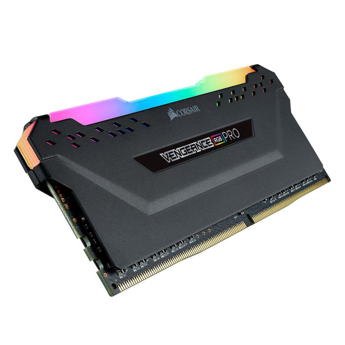 RAM Corsair Vengeance RGB PRO, 64GB (2×32GB), DDR4, 3200MHz, CL16