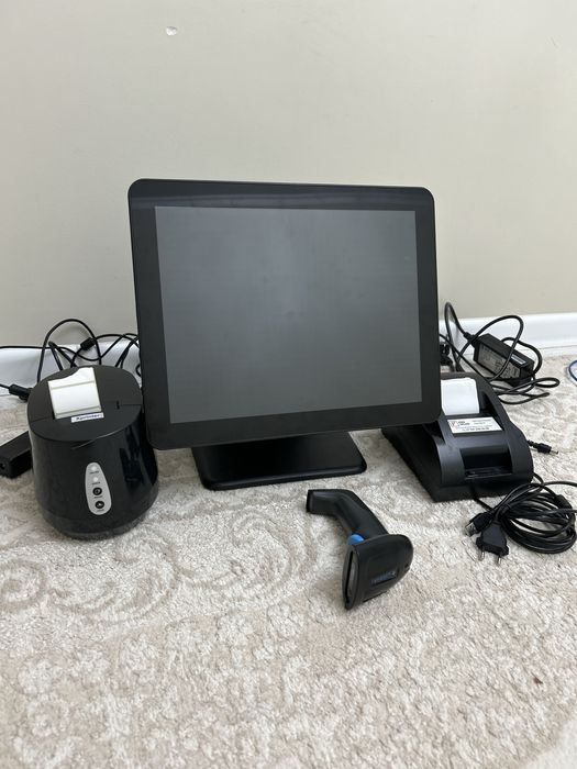 Моно блог, принтер, кассовый чек.