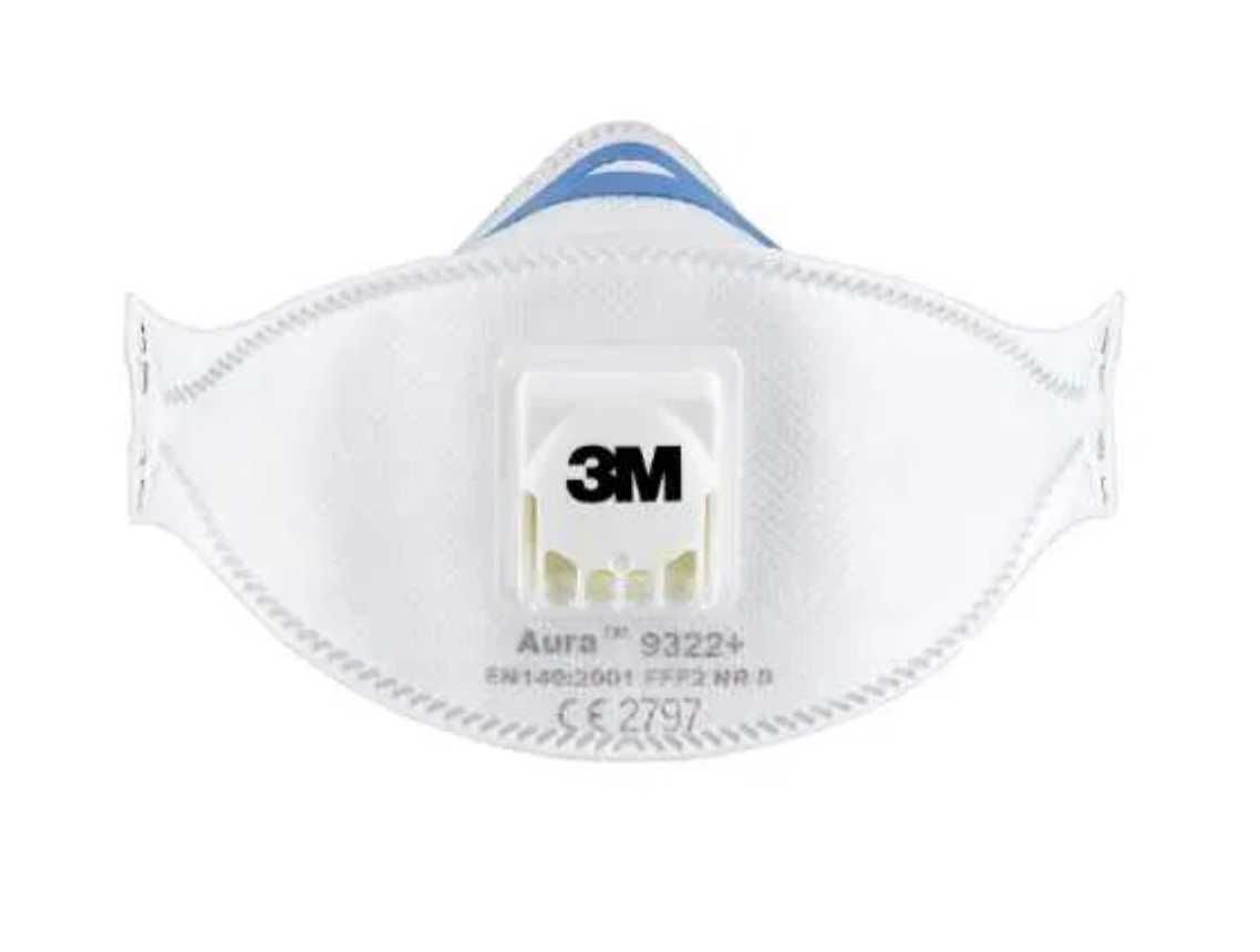 Masca de protectie respiratorie FFP2, 3M 9322+ Aura