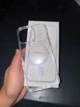 MagSafe bilan shaffof chexol iPhone 15 / iPhone 16 uchun