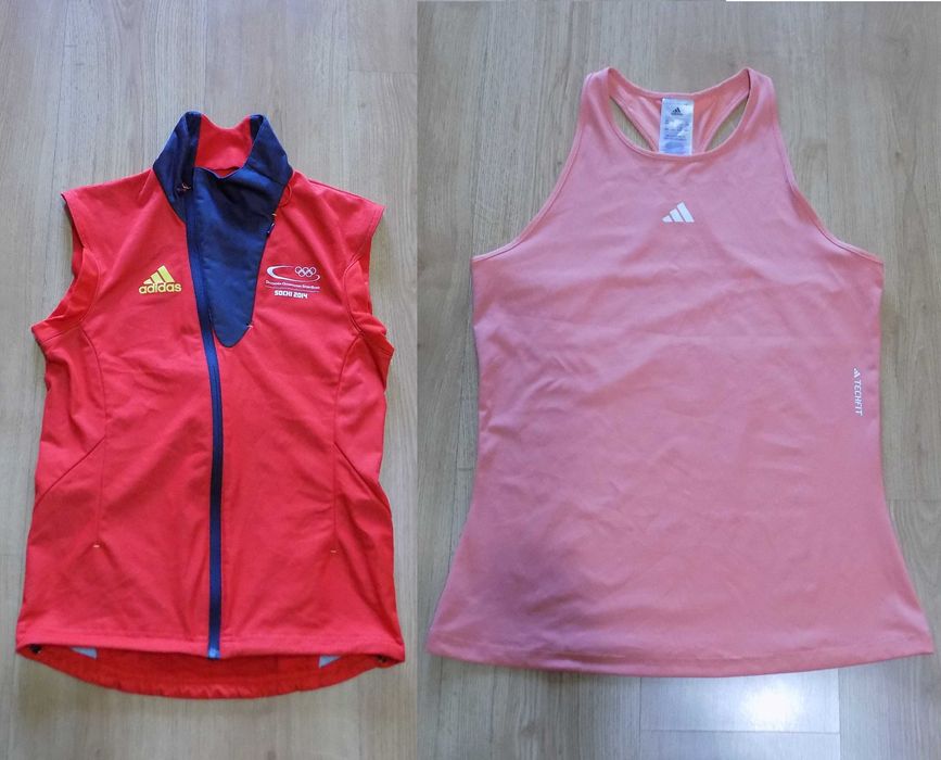 елек adidas потник яке горнище блуза фанела дамски оригинал спорт XS/L
