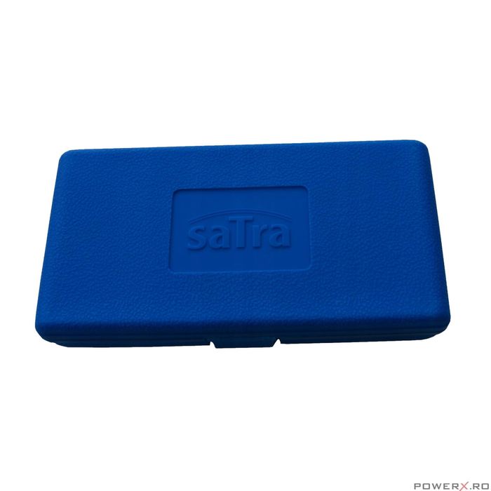 Trusa chei hexagonale 3/8", H3-H10, lungi 110 mm, 7 piese, Satra