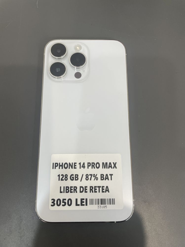 IPhone 14 Pro Max 128 Gb 87% Baterie Garantie #33185