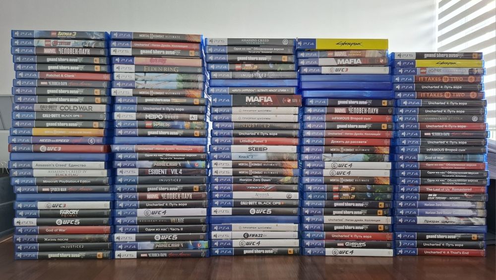 Диски игры на ps4 и ps5