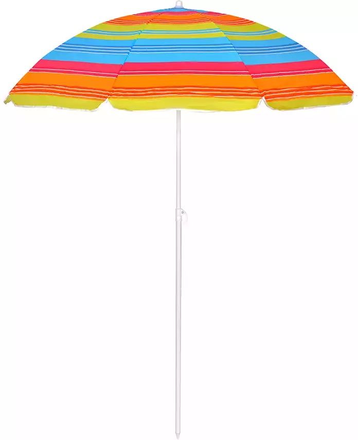 Зонт пляжный 170 см RUSH WAY + подставка в подарок