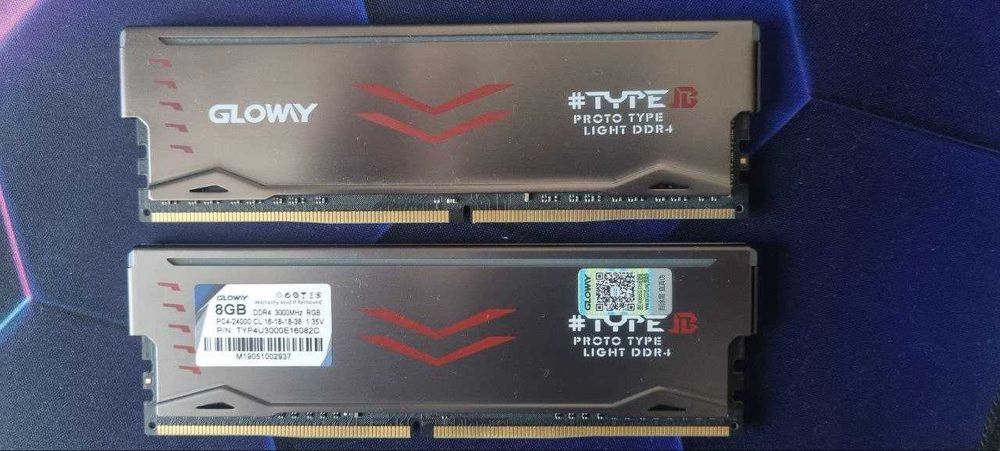 RAM 16gb (2x8gb) 3000mhz DDR4 RGB Gloway