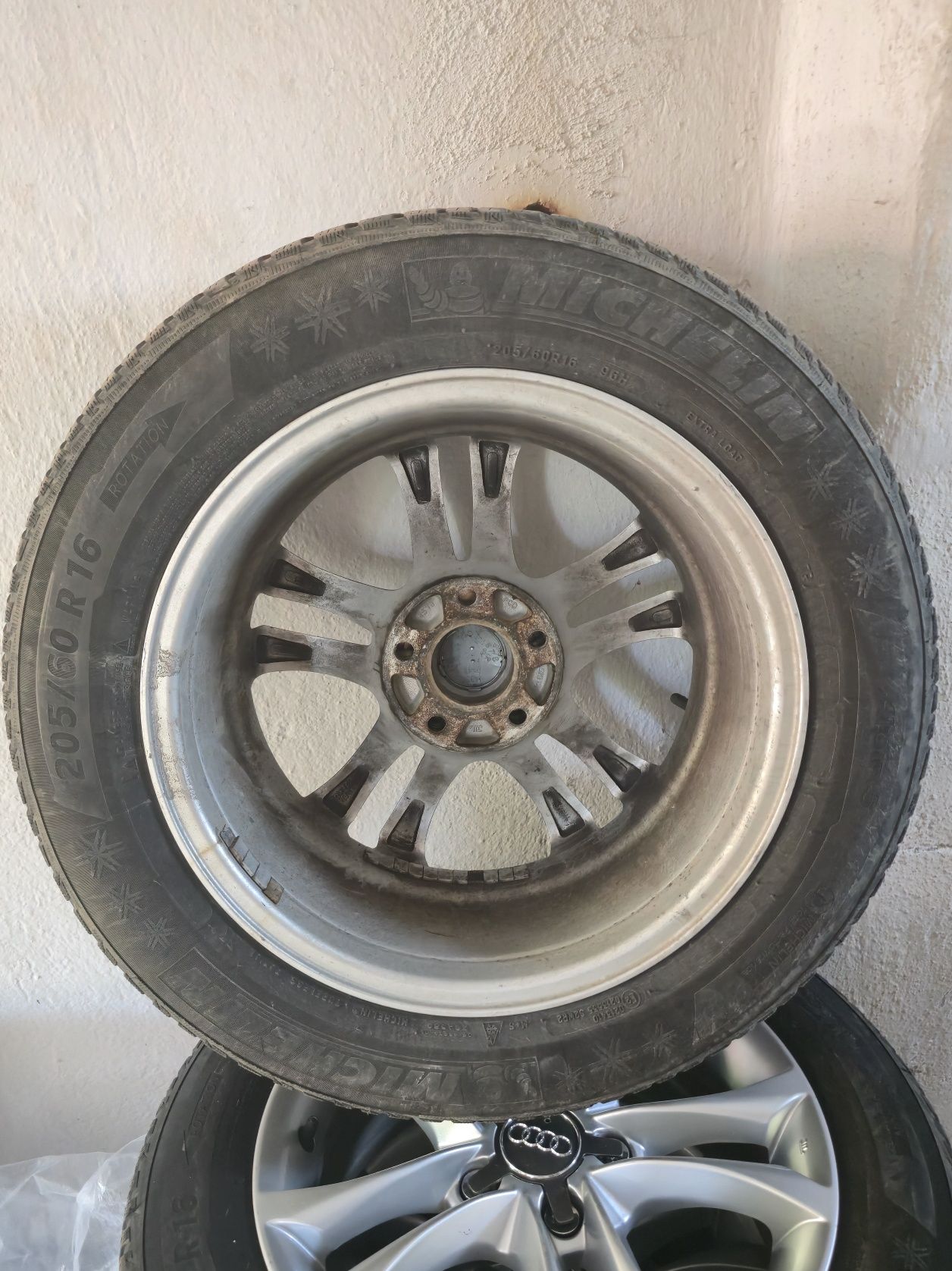 Лети джанти с гуми за Audi 5×112 16ки