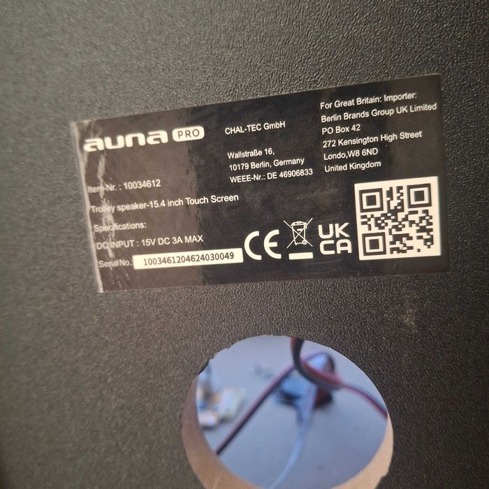 Караоке колона AUNA PRO Android