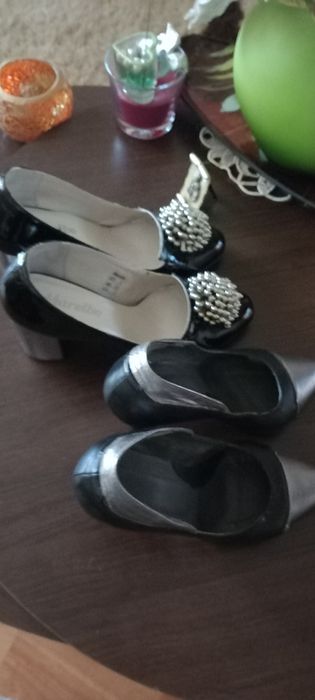 Pantofi piele,marimea 36 purtați câteva ore la un eveniment