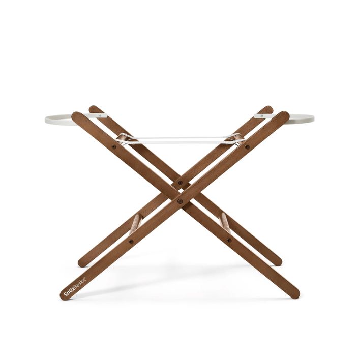 SnuzBaskit Moses Cos bebe & Stand – Barley/Walnut Stand