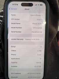 Iphone 15 pro 128gb