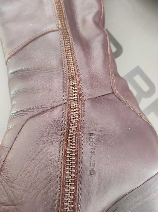 Оригинални ботуши, естествена кожа G-STAR