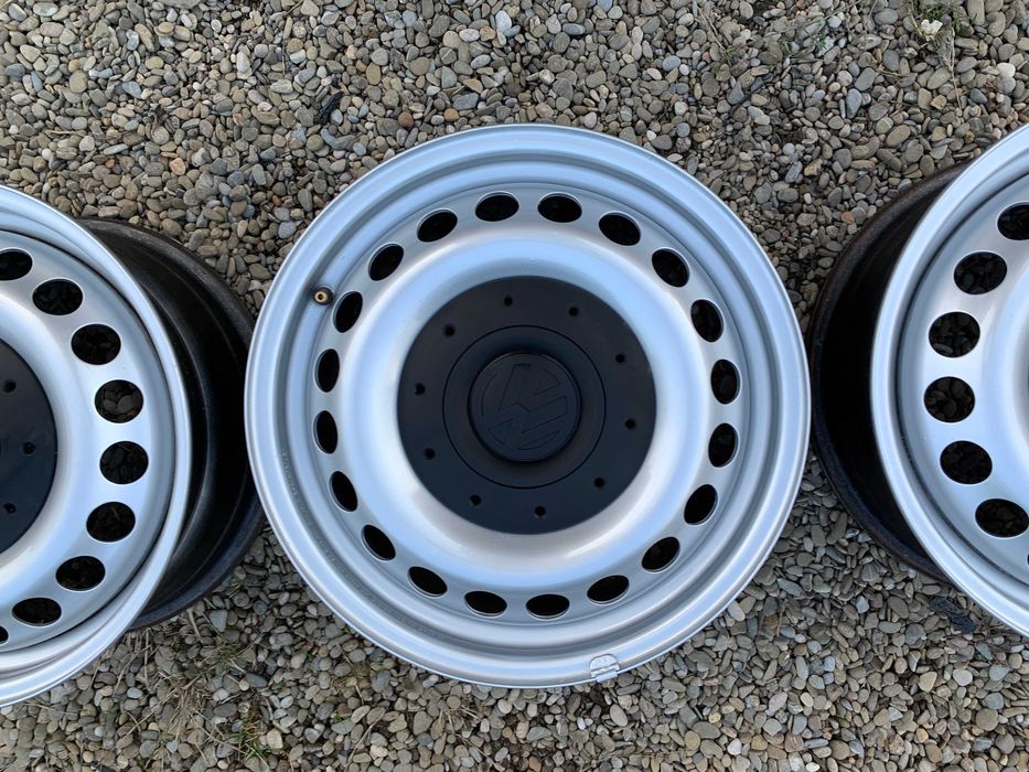 Jante tabla/otel VW TRANSPORTER_6x1/2 J x 16 H2/ET 51_5x120 + Capace
