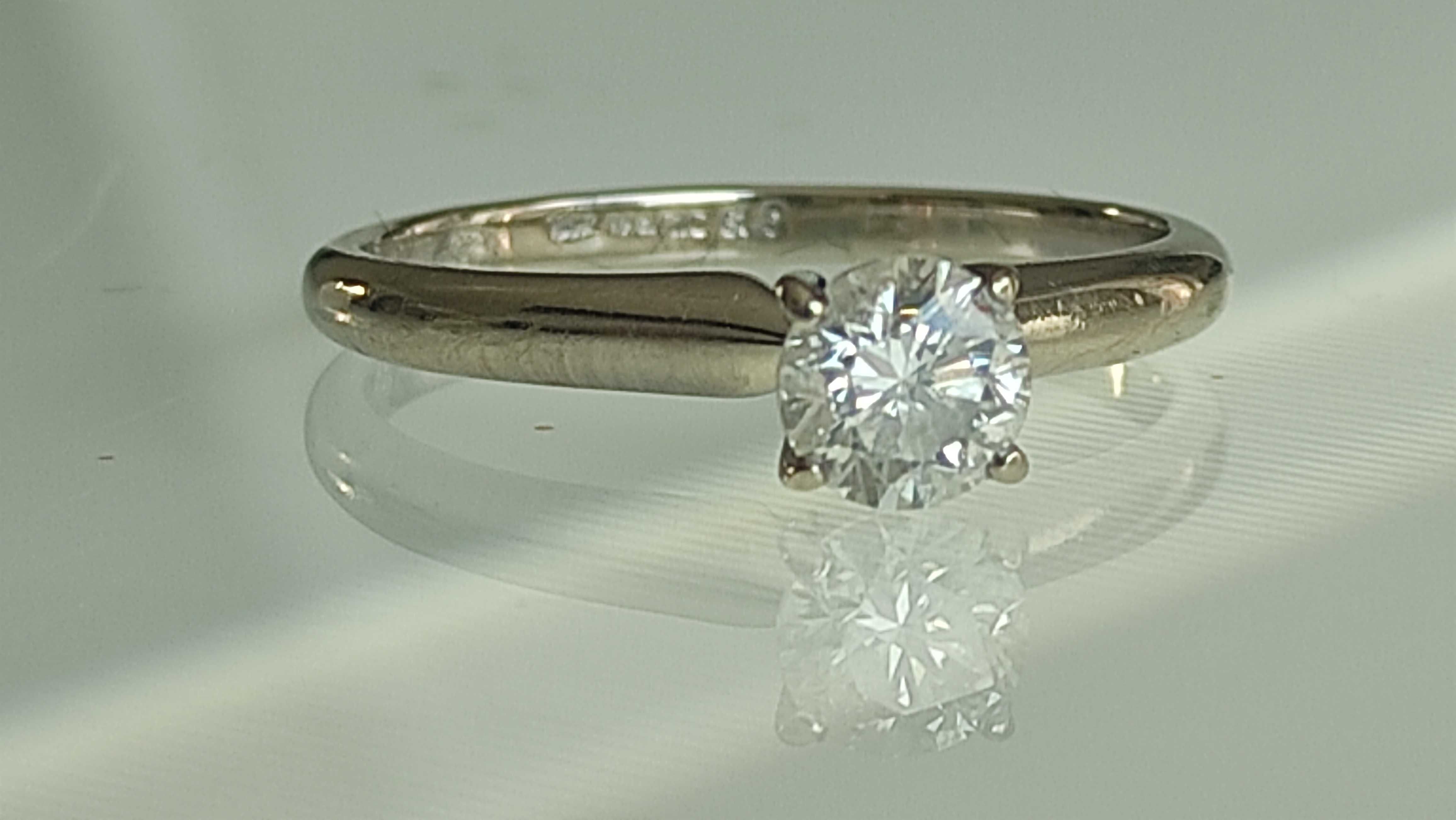 Inel aur 14k cu diamant 0.5ct