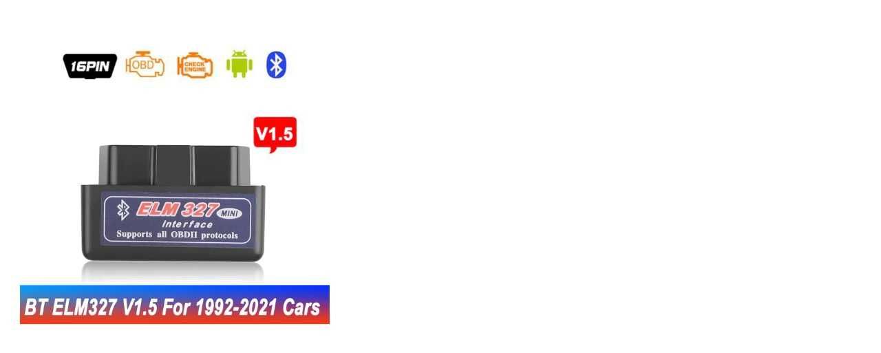 Диагностика за кола ELM327 V2.1 OBD2 II Bluetooth android/windows/ios