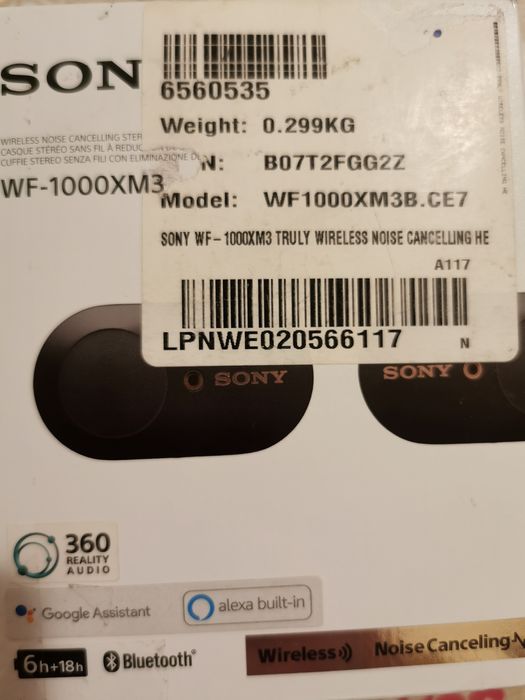 Sony Wf1000xm3 Earbuds