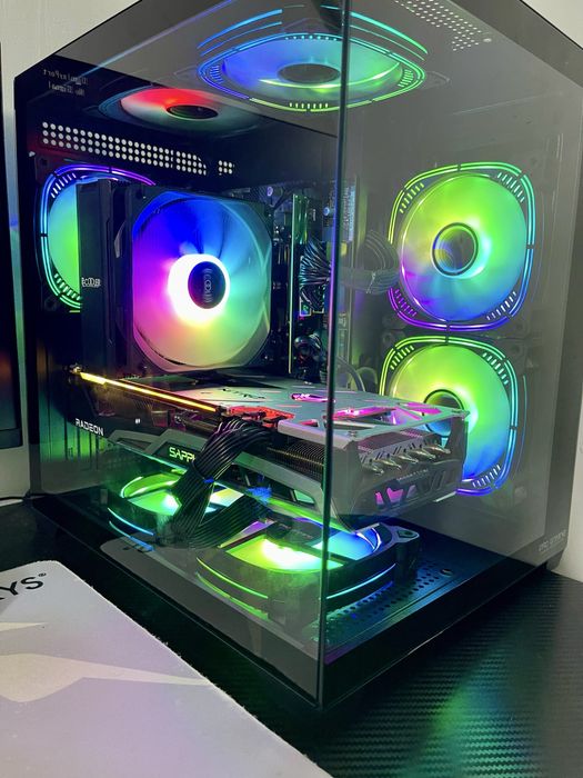 Unitate PC Gaming ‼️- Intel i7-12700kf+ RX 6800XT | SSD 1TB | 16GB RAM