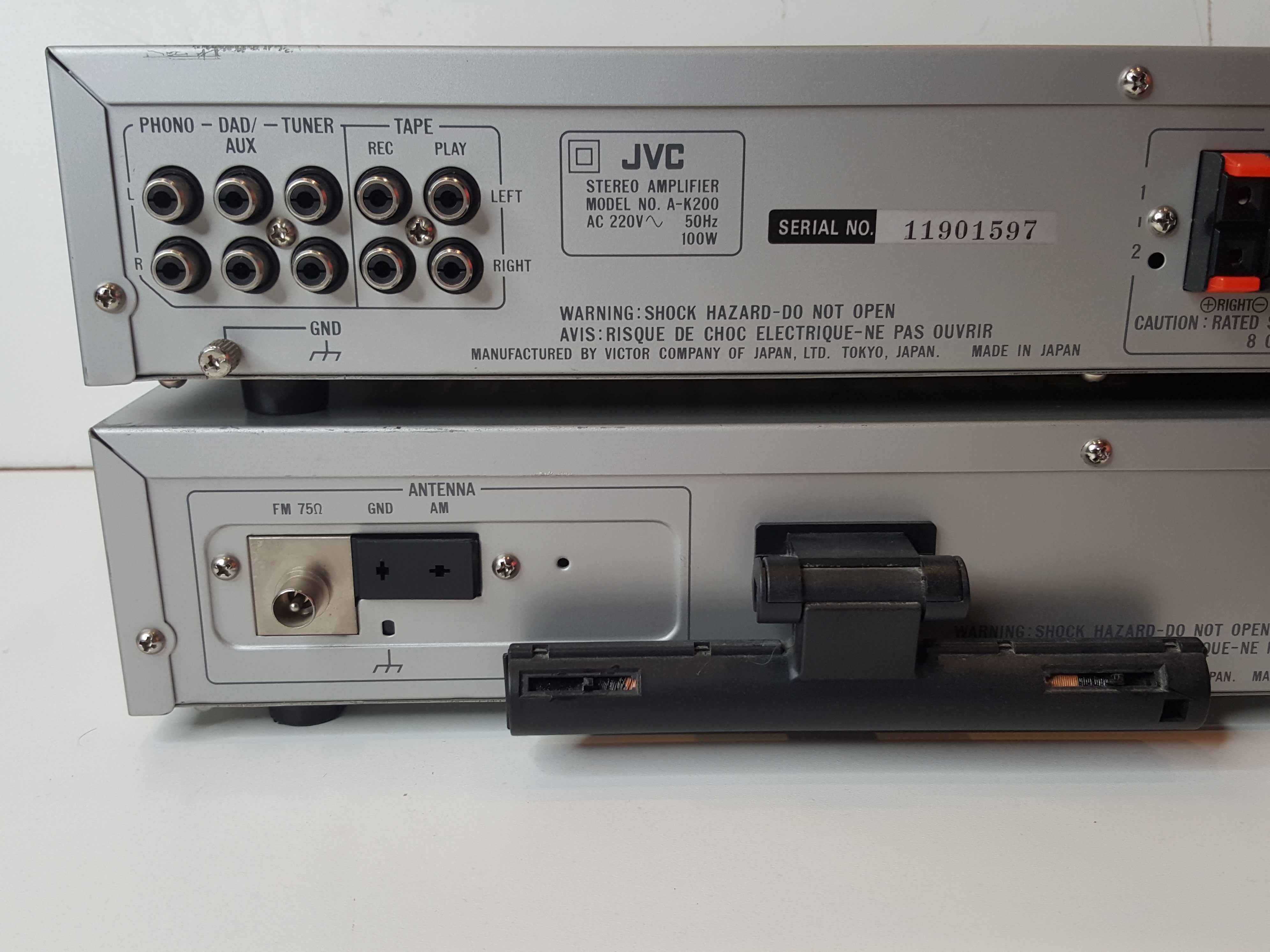 Vand amplificator JVC A-K200+tuner JVC T-X200