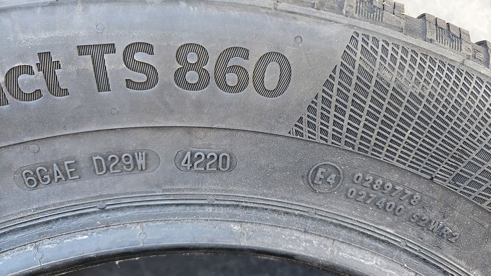 2бр гуми 195 65 15 дот 20 континентал