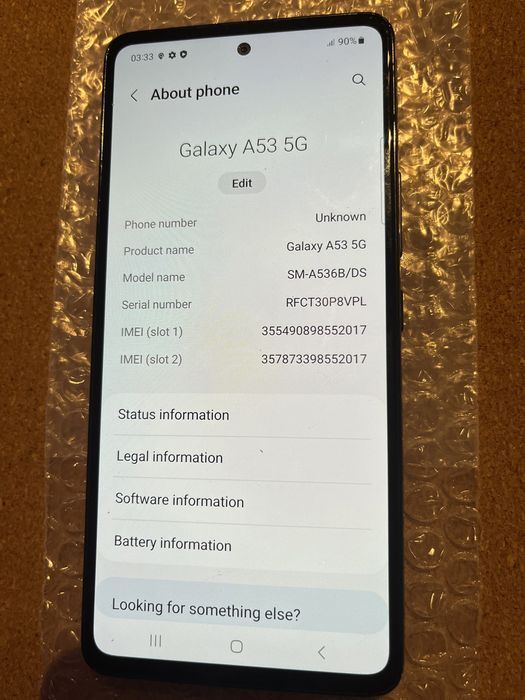 Samsung Galaxy A53 5G 128GB Black ID-qqo126