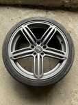 Set 4 jante (jenti) R19 cu cauciucuri Audi