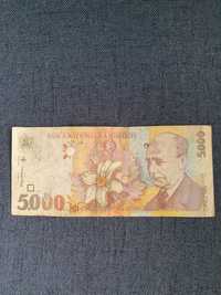Bancnota 5000 lei 1998