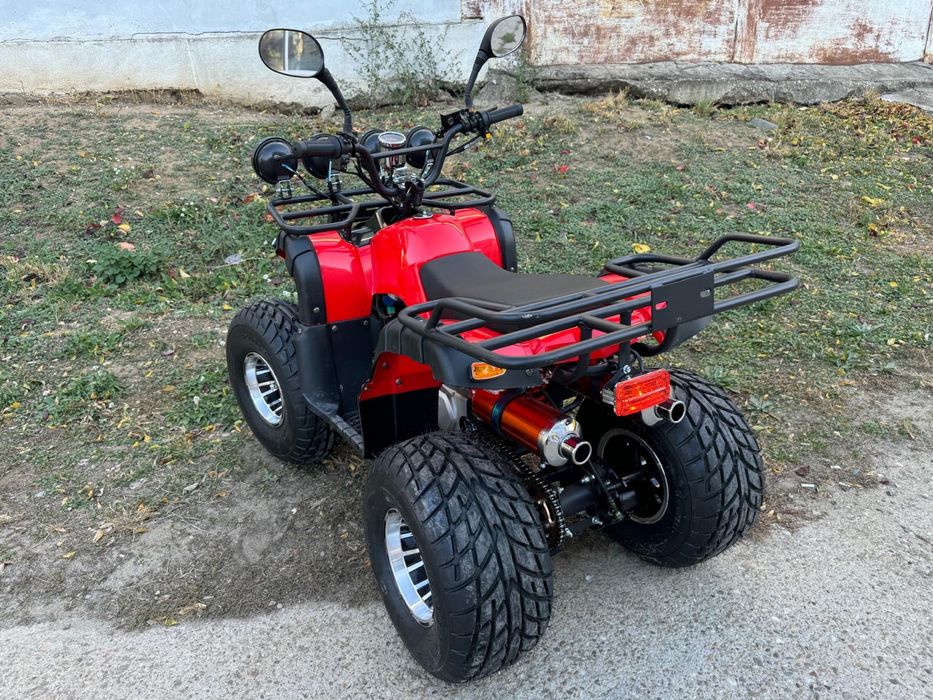 ATV 125cc pe Benzina pentru Copii si Adulti Full Options Roti 8 inch