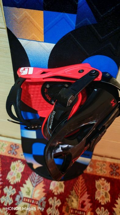 Placa snowboard 161 Burton Progression-legaturi -boots